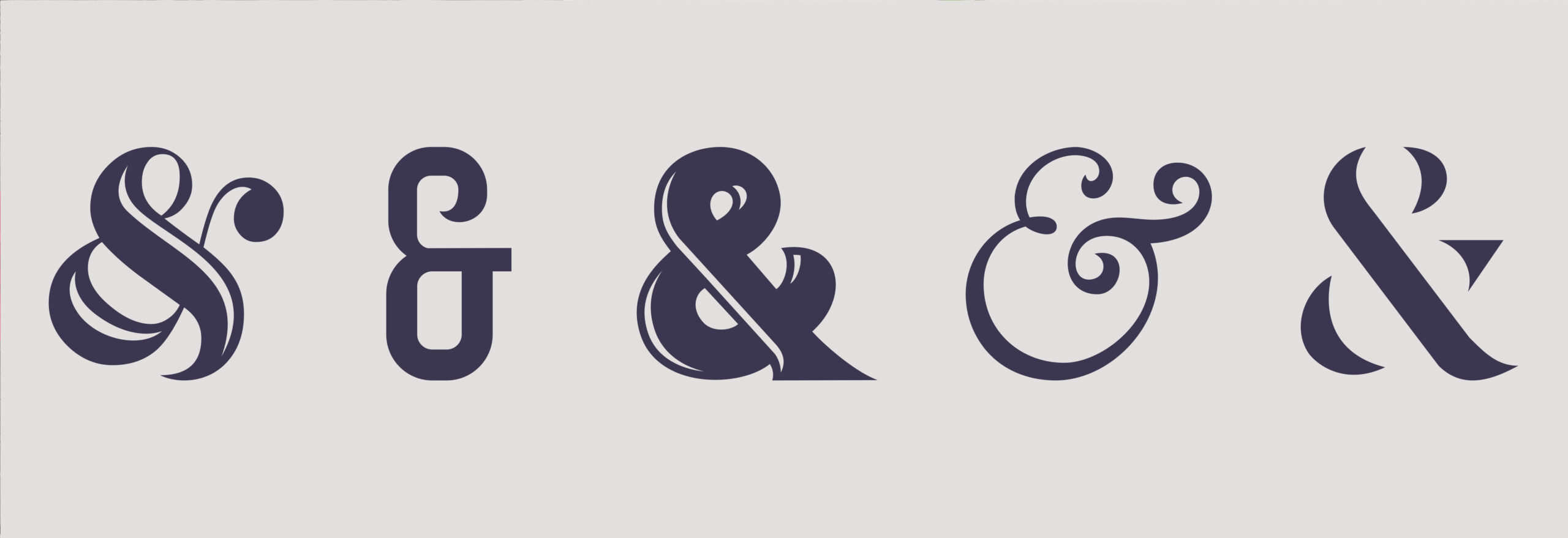 Why the ampersand brand trend is having a moment… Contrast